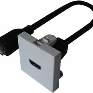 Plastron 45x45 HDMI 1.4 F/F 0.20m