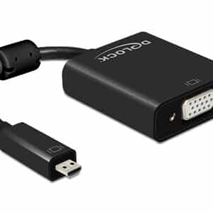 Adaptateur Micro HDMI M / VGA F - 0.15m
