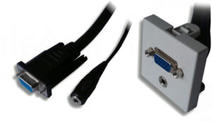 Cordon SVGA+Jack F /plastron SVGA+Jack F 0.20m