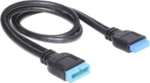 Rallonge interne USB3.0 19 points M/F - 0,45m