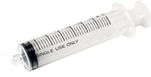 Seringues 2,5ml, par 100