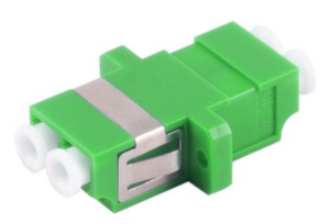 Traversée LC/APC Monomode Duplex - Vert