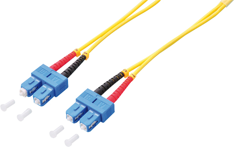 SC - SC Duplex Monomode 9/125µ - Jaune