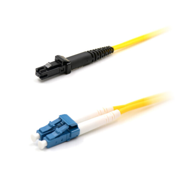 LC - MTRJ Duplex Monomode 9/125µ - Jaune