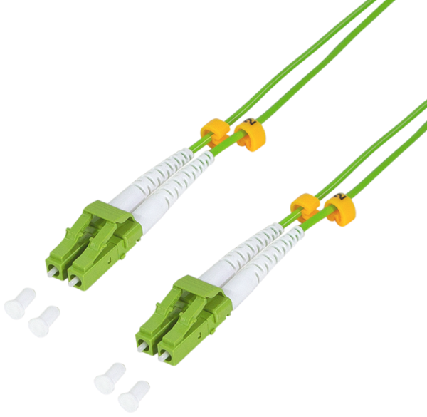 LC - LC Om5 Duplex 50/125µ - Vert