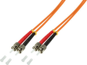 ST - ST Om2 Duplex Multimode 50/125µ - Orange