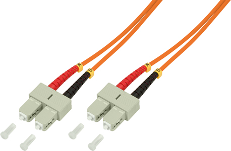 SC - SC Duplex Multimode 62.5/125µ - Orange