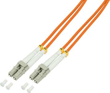 LC - LC Om2 Duplex Multimode 50/125µ - Orange