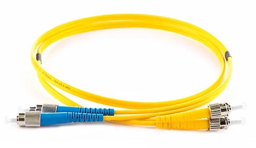 ST - FC Duplex Monomode 9/125µ - Jaune