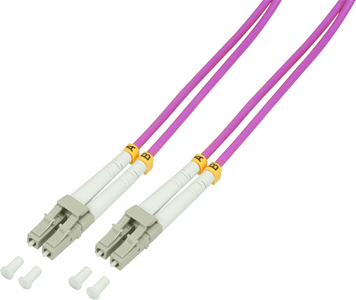 LC - LC Om3 Duplex 50/125µ - Violet