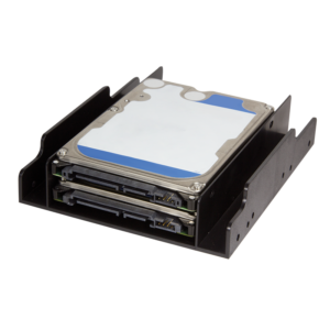 Support de montage pour disque dur, 2,5" à 3,5", plastique