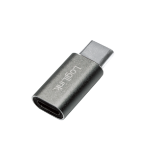 Adaptateur USB 2.0 Type-C, C/M vers Micro-USB/F, argent
