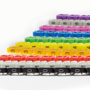 Bagues d'identifications pour câble 6mm 10x10