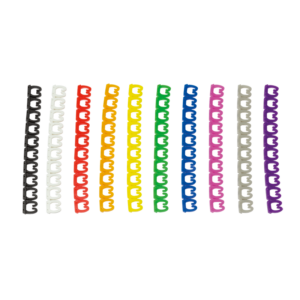 Bagues d'identifications pour câble 6mm 10x10