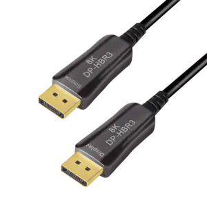 Cordon DisplayPort 8K M/M Optique (AOC) 50.00m - CDF0104