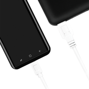 Cordon USB3.2 Type-A M vers USB3.0 Type-C M Blanc