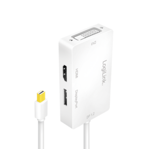 Adaptateur Mini DisplayPort M / HDMI F, DVI-I F, DisplayPort F