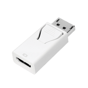 Adaptateur DisplayPort M vers HDMI F, monobloc, Blanc