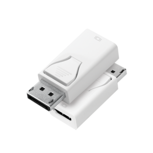 Adaptateur DisplayPort, DP/M vers HDMI-A/F, 4K/30 Hz, blanc