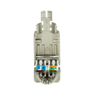 Connecteur Industriel RJ45 Cat8.1 blindé, câble souple et rigide