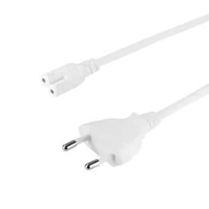 Cordon bipolaire C7 1.80m - Blanc
