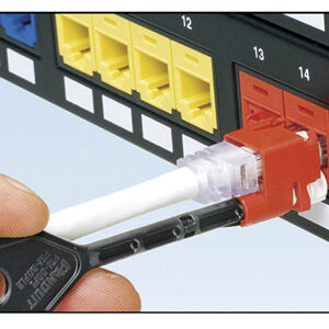 Kit de 100 verrouillages RJ45 + 5 clés