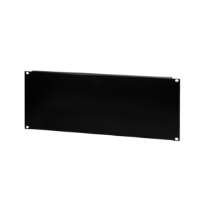 Panneau 4U plein Noir - PN104B