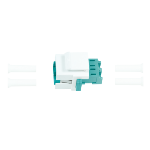 Traversée Keystone LC Duplex multimode Aqua - NK0031