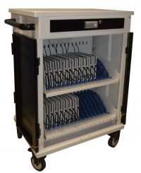 Chariot multimédia pour stocker et charger 30 tablettes
